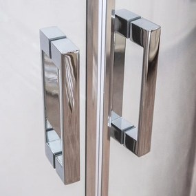 Roltechnik Outlet Štvrťkruhový sprchový kút OBCR2 - bez vaničky ROTH-Variant: rozmery: 80x80 cm - (OBCR2/80x80 - 4000735), ROTH-Profily: profily: bri…