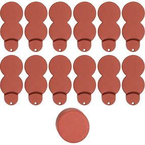 Bluegarden Bluegarden, palisáda z PVC na okraj trávnika 200 cm 12ks HD 7095, terracotta, OGR-68409