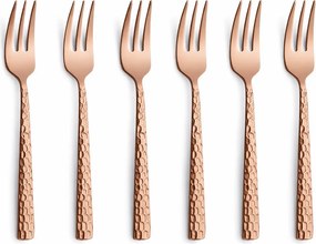 Amefa 6-dielna sada vidličiek Felicity, ružová