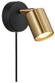 Nordlux - Nástenné bodové svietidlo EXPLORE 1xGU10/7W/230V mosadz