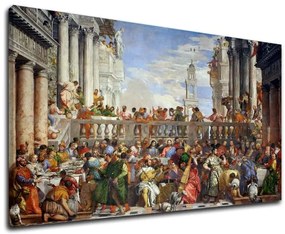 Obraz na plátne Paolo Veronese - Svadba v Káne Galilejskej
