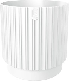 Kvetináč MIKA CYLI  PETIT ECO RECYCLED 260 mm biely*0248