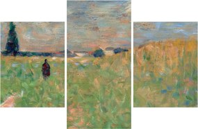 Obraz - Georges Seurat, A Summer Landscape, reprodukcia (90x60 cm)