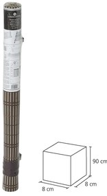 Tmavo hnedá bambusová roleta 90x180 cm Natural Life - Casa Selección