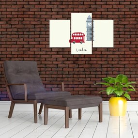 Obraz - Mestá Európy N⁰3 (90x60 cm)