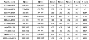 Mexen Lima Duo sprchový kút so skladacími dverami 80(dvere) x 70(dvere), 6mm číre sklo, čierny profil, 856-080-070-70-00-02