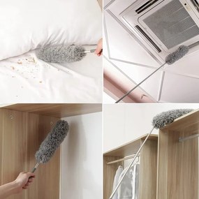 Sada upratovacích pomôcok ZOSIA sivá (3 ks)