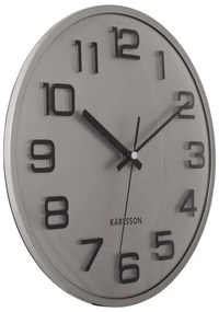 Nástenné hodiny ø 30,5 cm 3D Numbers – Karlsson