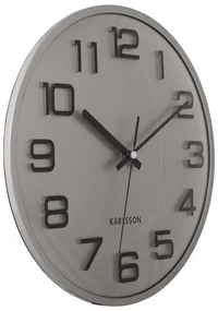 Nástenné hodiny ø 30,5 cm 3D Numbers – Karlsson