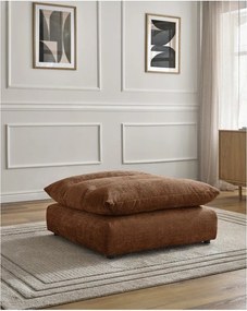 Oranžová ženilková podnožka Neil – Bobochic Paris