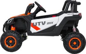 Elektrické autíčko Buggy Madman UTV-MX biele