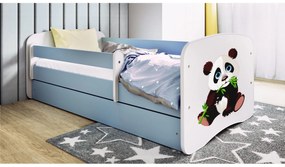 Dětská postel Babydreams panda modrá