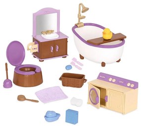 Li'l Woodzeez - Hrací set nábytok do kúpeľne