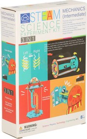 KIK Vzdelávacia súprava na vedecké experimenty DIY mechanika a gravitácia 3v1