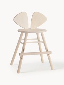 Detská vysoká stolička z dubového dreva Mouse Junior