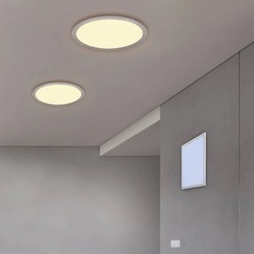 Stropné LED svietidlo Alima, CCT, WiZ, Ø 30 cm