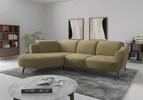 XXXLutz ROHOVÁ SEDAČKA, textil, olivovozelená Sit & More - Sedačky - 000144018570