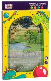 LEAN TOYS Pinball arkádová hra – Dinosaurus  zelená