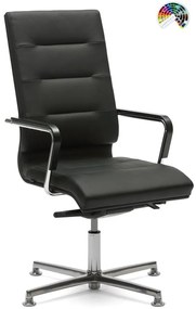 FORMDESIGN Dizajnové kancelárske kreslo PALLONE UNA GRAND čalúnenie ELEGANCE koža