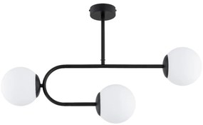 Prisadený luster STELLAR 3xE14/10W/230V čierna