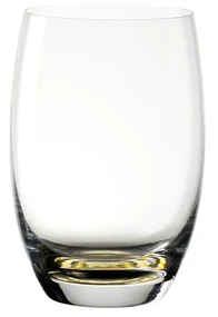 Poháre tumbler 460 ml so žltým špirálovým dnom 6 ks — Optima Glas Lunasol - 322867