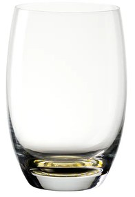 Poháre tumbler 460 ml so žltým špirálovým dnom 6 ks — Optima Glas Lunasol - 322867