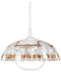 Prezent 74197 D01 - Sťahovací luster LYRA 1xE27/60W/230V