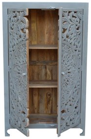 Svetlosivá skrinka z mangového dreva 165x40 cm Kalita – Støraa