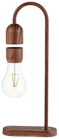 Tmavohnedá stolová lampa (výška 36,5 cm) Evaro – Gingko