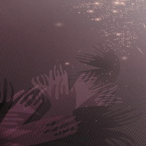 Obraz kvetu s motýľom (120x50 cm)
