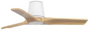 FARO 33836 - Stropný ventilátor HEYWOOD TUB S borovica/biela pr. 90 cm + DO