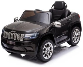 LEAN CARS Elektrické autíčko - Jeep Grand Cherokee - čierne - 2x45W - 12V7Ah - 2023