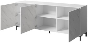 Cama Biela Komoda Marmo 200