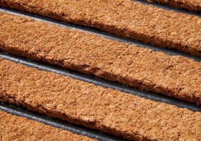 Hanse Home, Rohožka Striped 105935 - na von aj na doma, 45x75, hnedá, chodba / predsieň