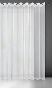 ZÁCLONA NA KRÚŽKOCH PILAR 350X250 CM BIELA