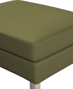 Poťah na podnožku Karlstad farba produktu zelená látka zapletaná