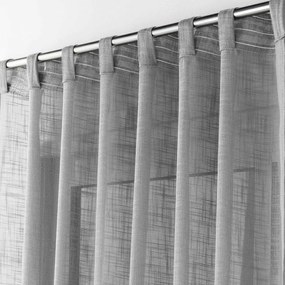 Sivá záclona 140x240 cm Haltona – douceur d'intérieur