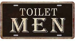 Ceduľa značka Men Toilet