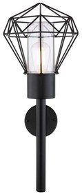 Globo 31355W - Vonkajšie nástenné svietidlo HORACE 1xE27/15W/230V IP44