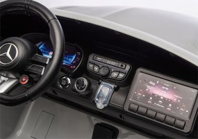 LEAN CARS Akumulátorové vozidlo Mercedes AMG DK-GT63 24 V, svetlosivé