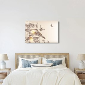 Obraz - Kolibríky (90x60 cm)