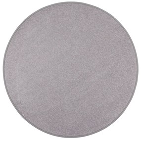 Vopi koberce Kusový koberec Eton sivý 73 kruh - 120x120 (priemer) kruh cm