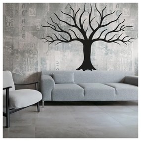 Drevený obraz na stenu z preglejky strom Rozmer: 900 x1233 mm PR0174 JOHALF čierny