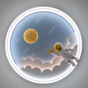 Brilagi - LED stmievateľné detské stropné svietidlo LED/42W/230V 3000/5700K astronaut