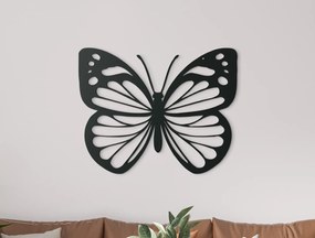 drevko Drevená nálepka na stenu Motýlik