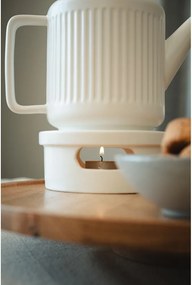 Biela porcelánová kanvica na čaj so sitkom 1,2 l Skagen – Bredemeijer