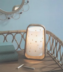 Atmosphera - Stolná lampa STARS 1xE14/40W/230V bambus