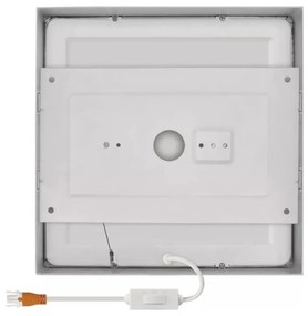 Biele LED stropné svietidlo 22,5x22,5 cm Nexxo - EMOS