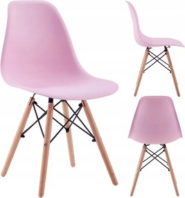 Ružová stolička OSAKA