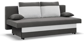 Veľká rozkladacia pohovka SONY model 2 Sivá-biela